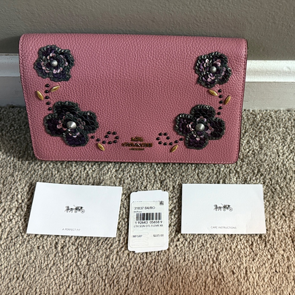 Coach Crossbody Bag with Card Slots NWT